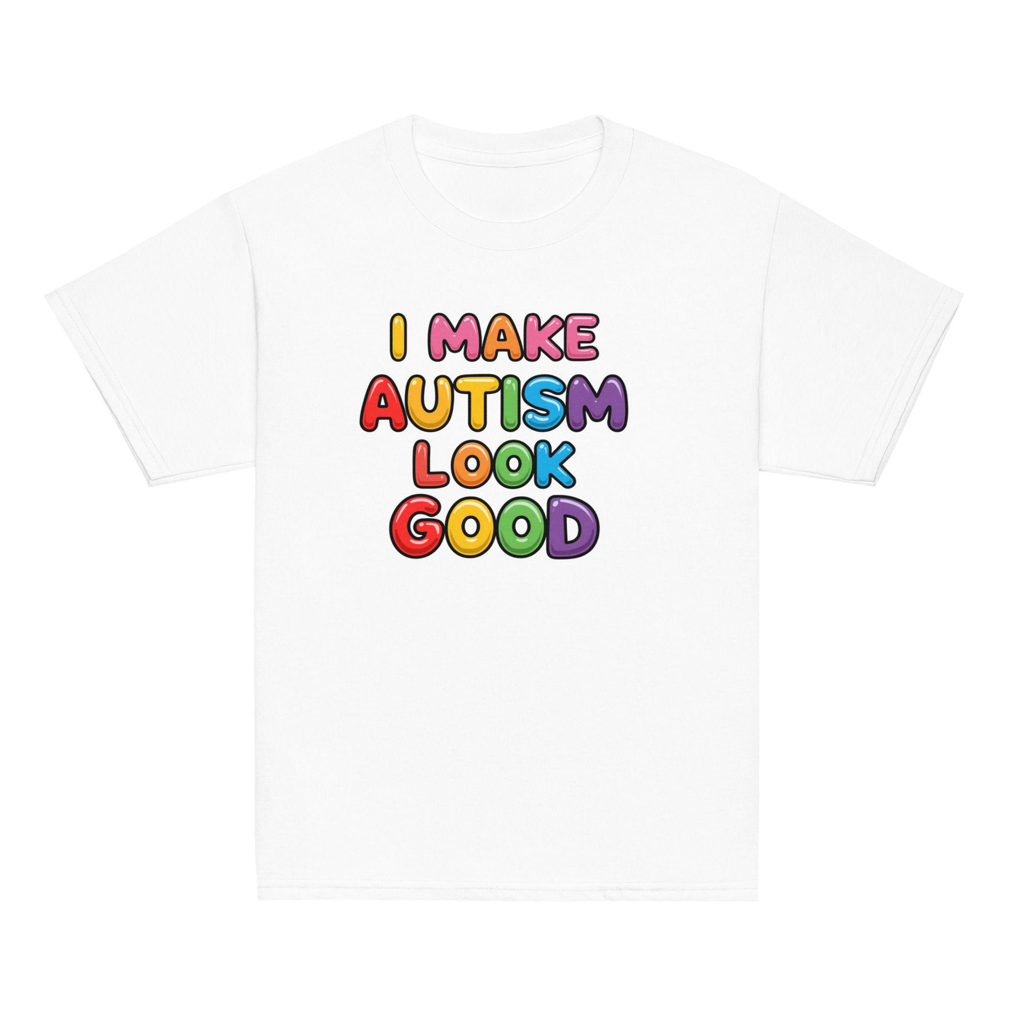 I Make Autism Look Good Graphic Autism Awareness T shirt
