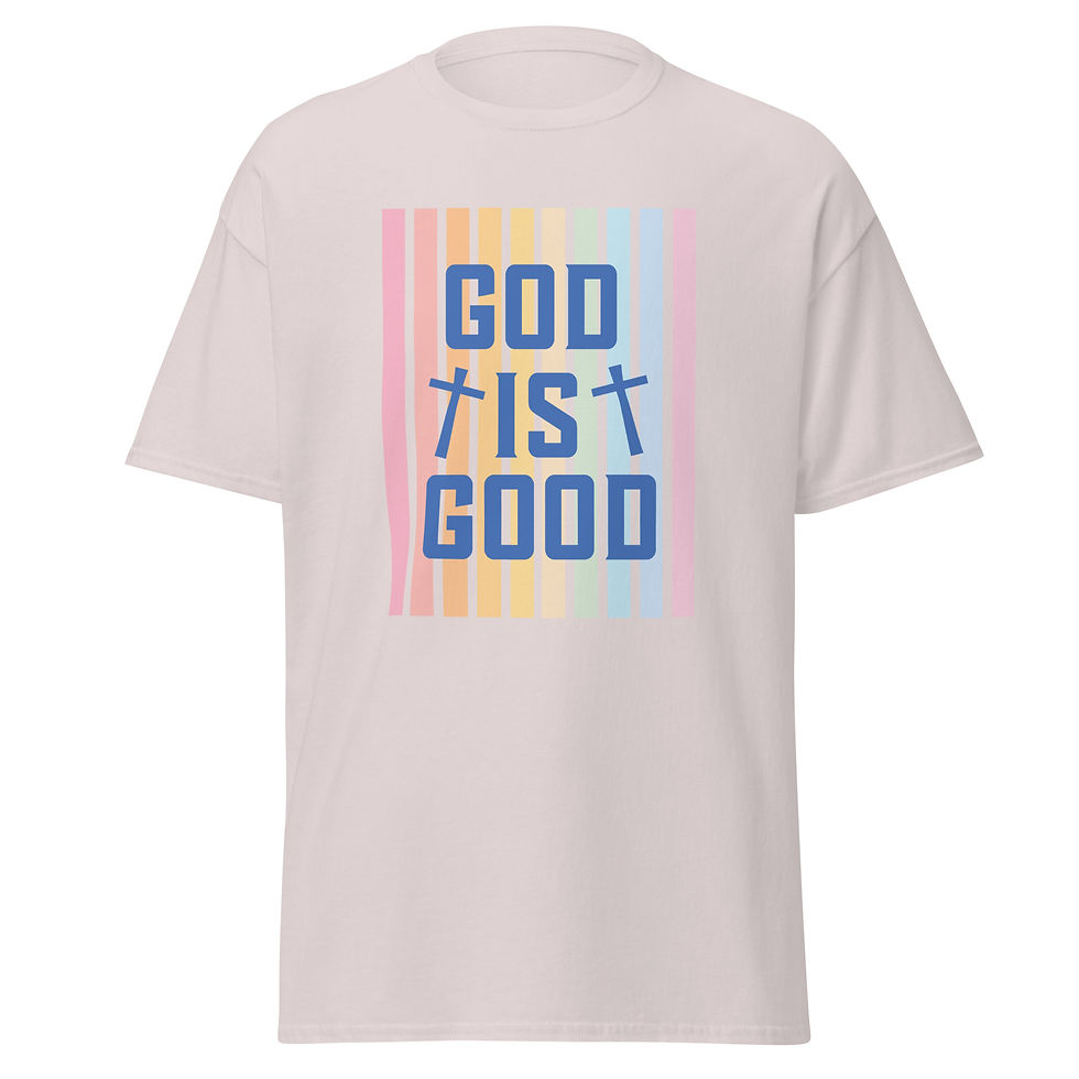 Thumbnail: God is Good Motivational Religious Inspirational T Shirt