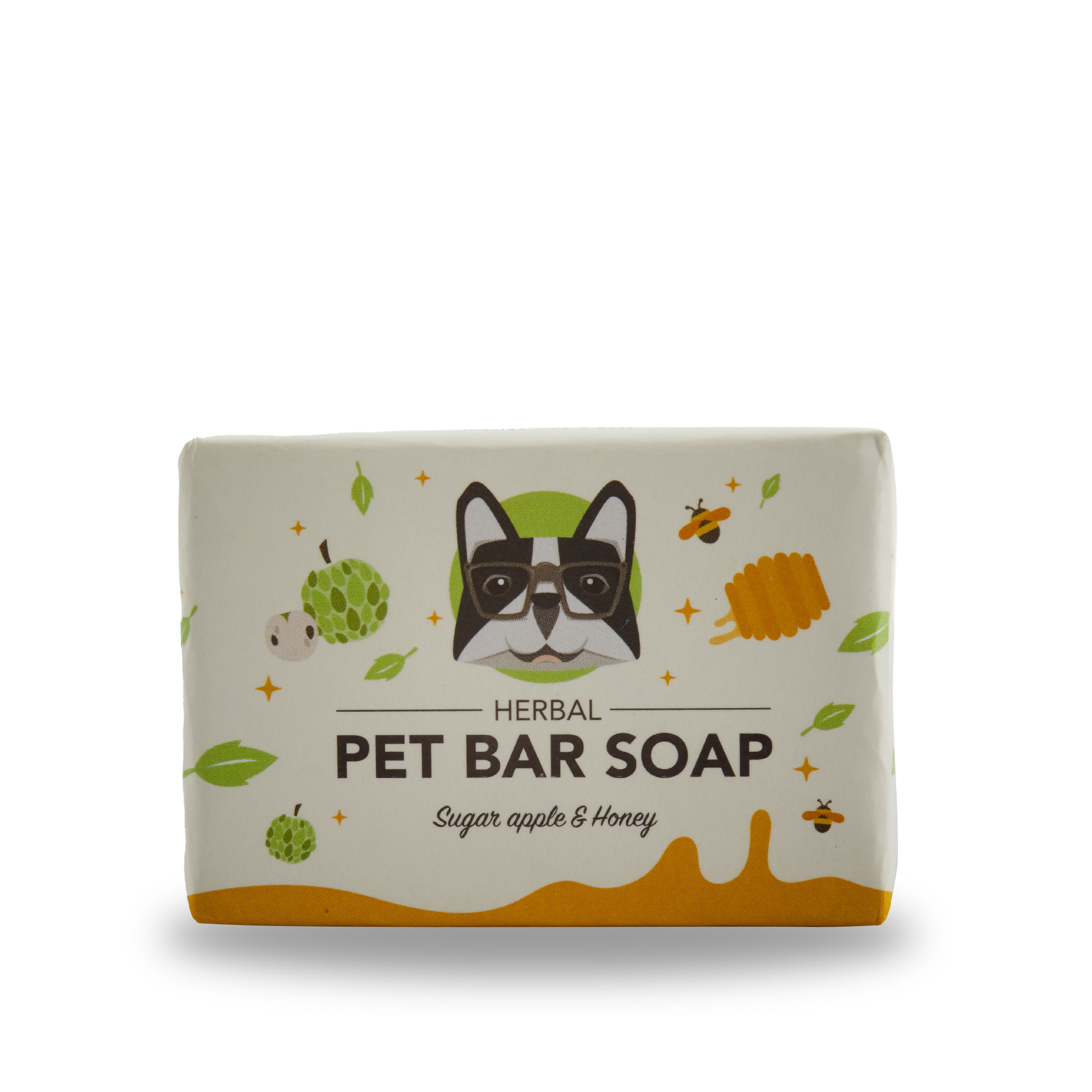 HERBAL PET BAR SOAP 90g