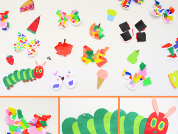 みんなで一つの作品を作りました