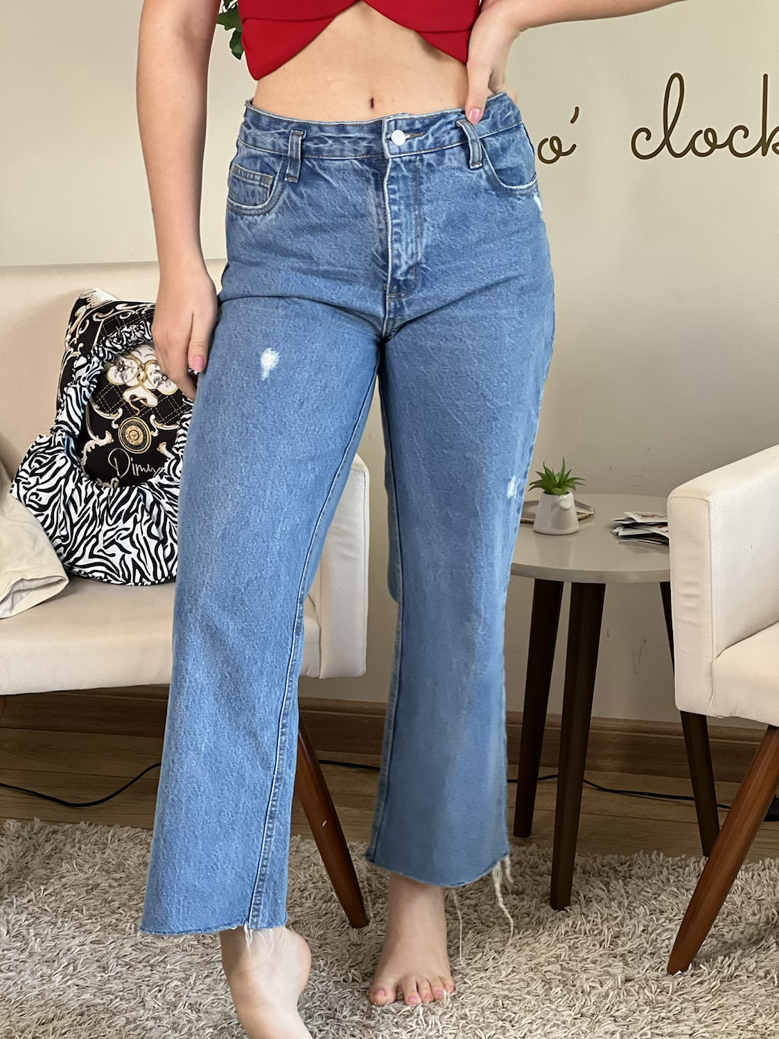 CALÇA JEANS TAM 38*