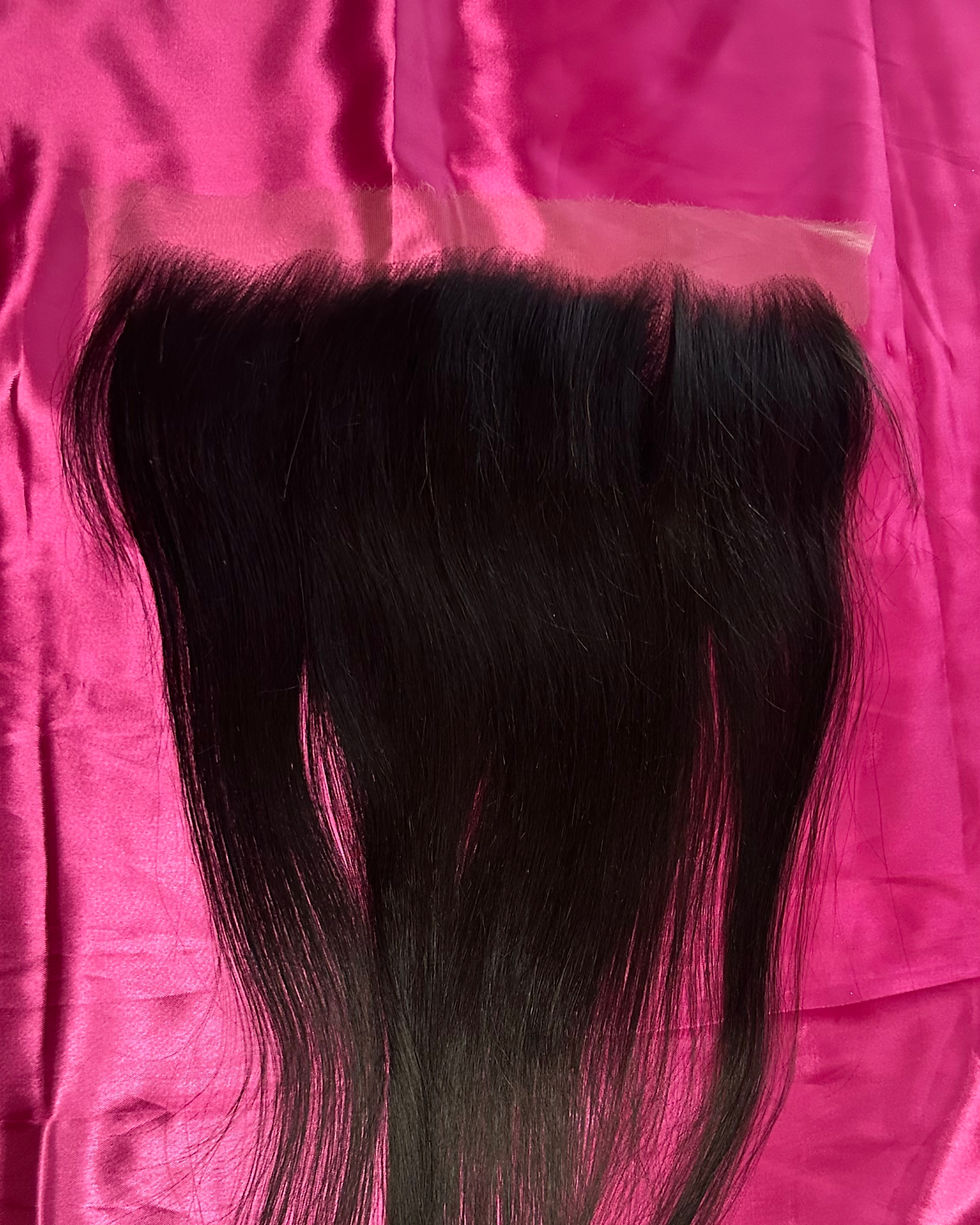 HD frontal natural straight
