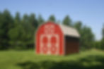 Derksen Shed in a field
