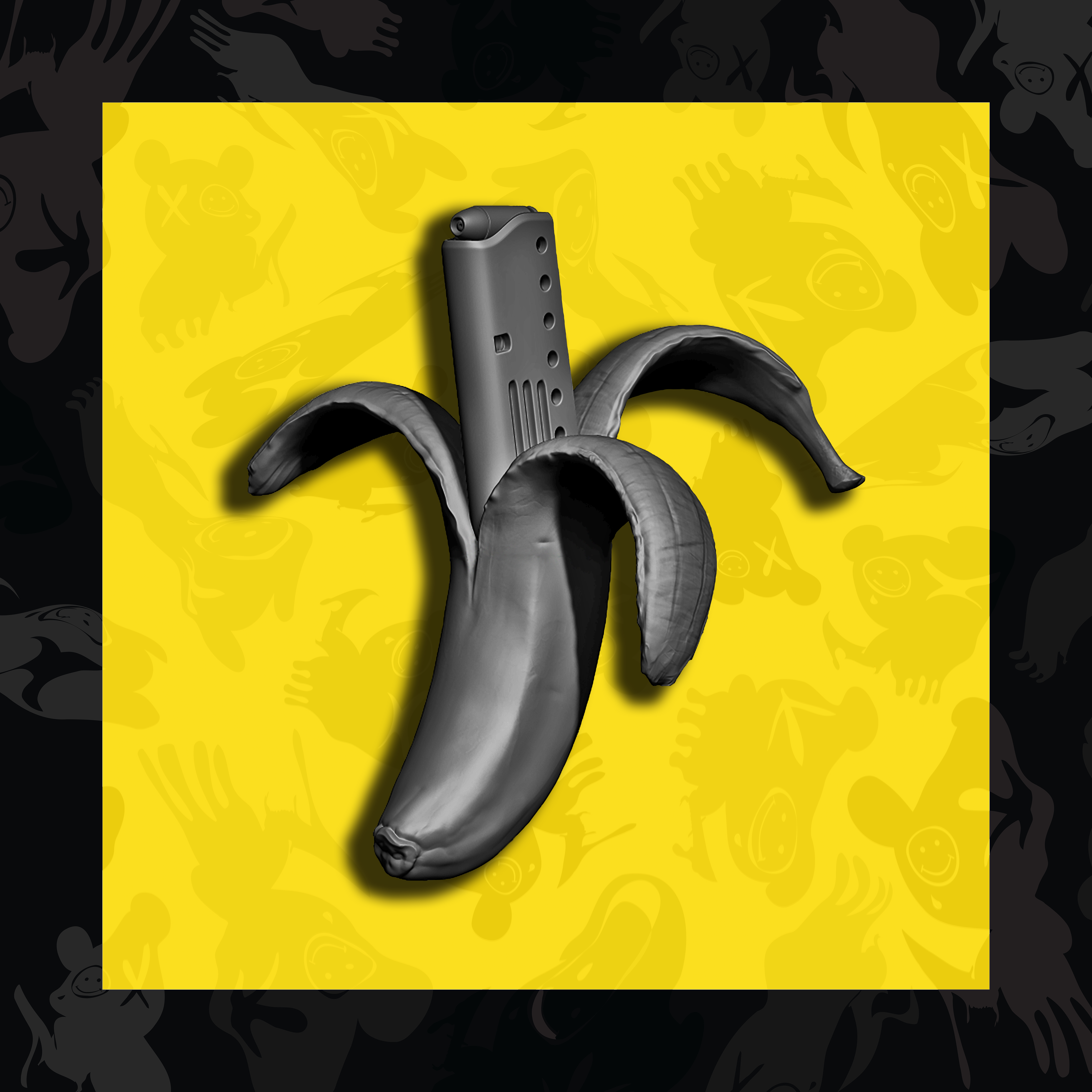 Banana Clip .45 ACP Print