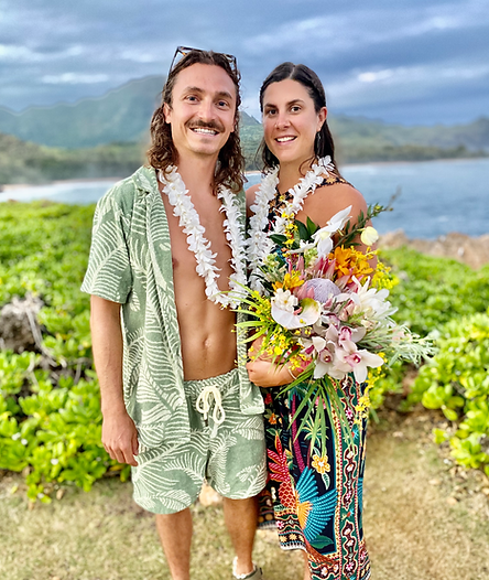 husband and wife farmer florists Kauai Hawaii Kauai Flowers
