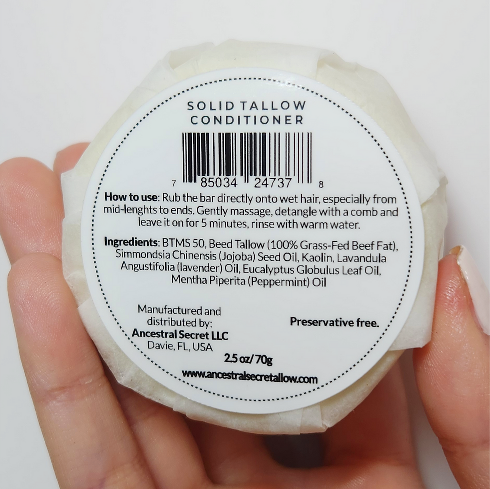 Thumbnail: eco friendly conditioner bar plastic free hair care