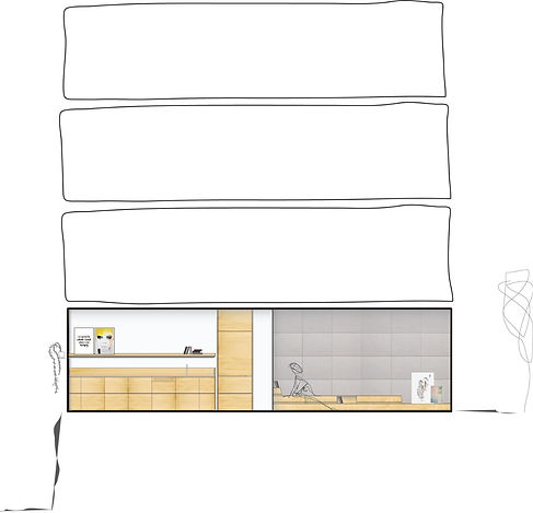 Section, Interior Design Concept