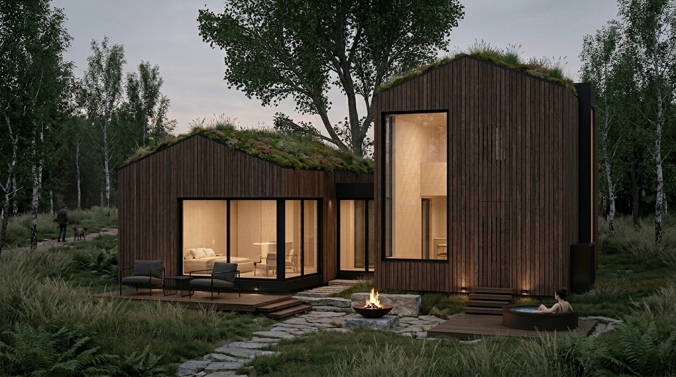 HAA&D Käblick Holiday Park hospitality architecture Germany – urban, architecture and interior design project by Hagar Abiri architect