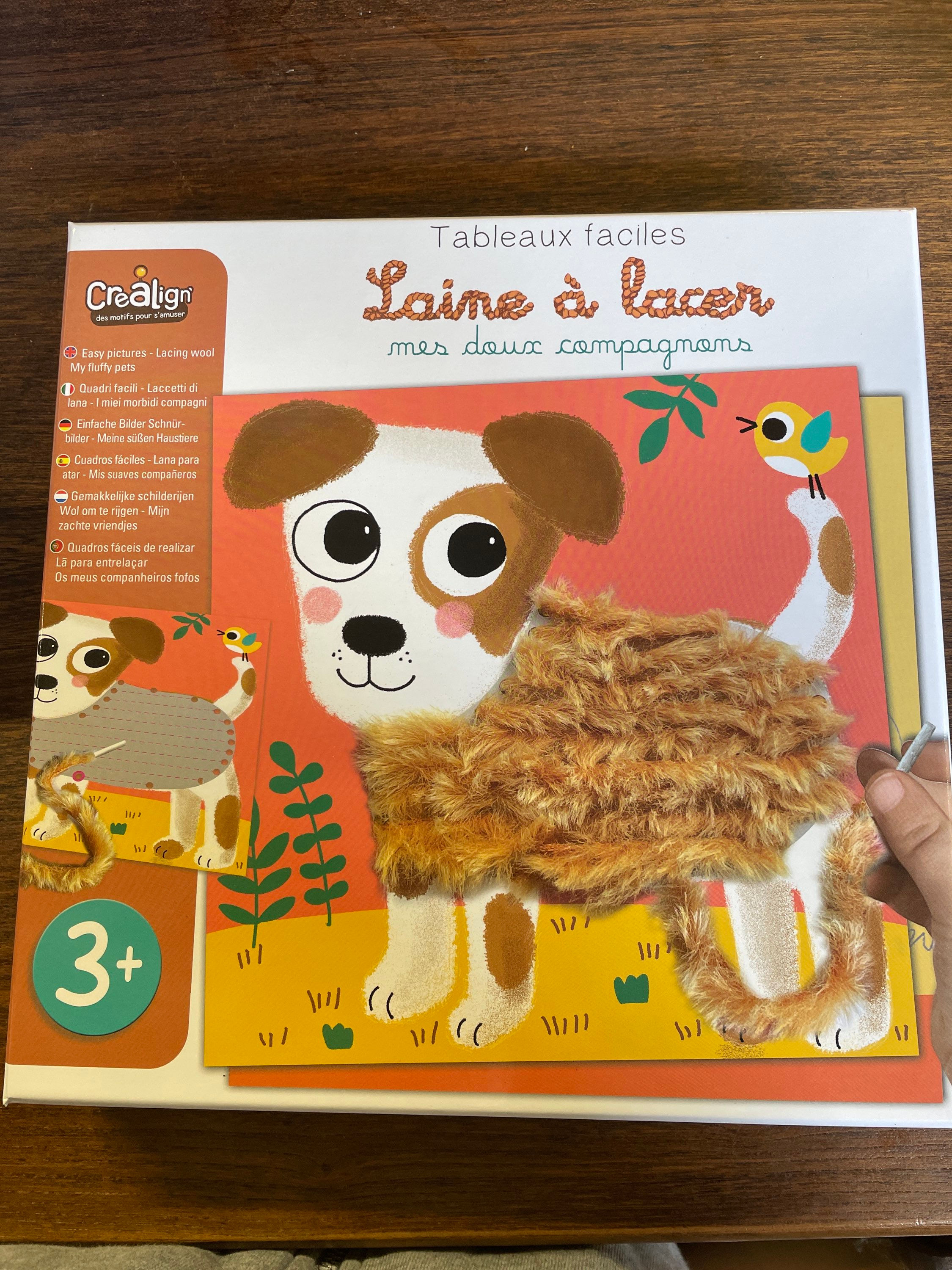 Crealign Tableaux faciles Laine à lacer 