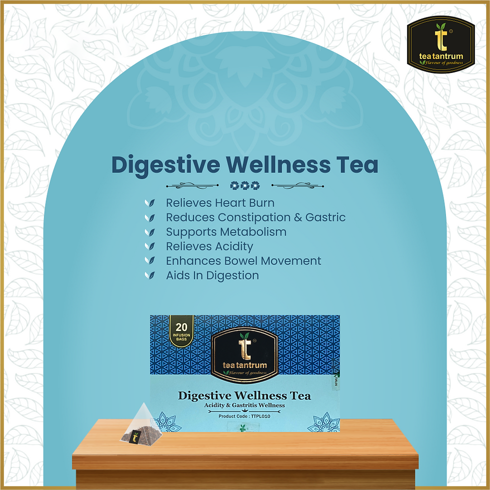 Thumbnail: Tea Tantrum Digestive Herbal Tea Natural Blend with Refreshing Taste