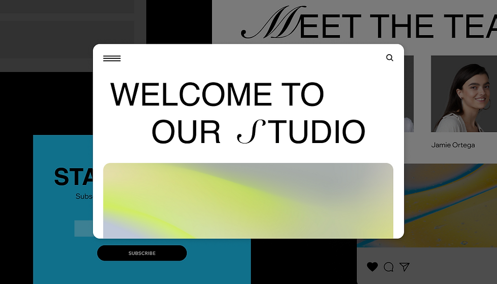 Website features list