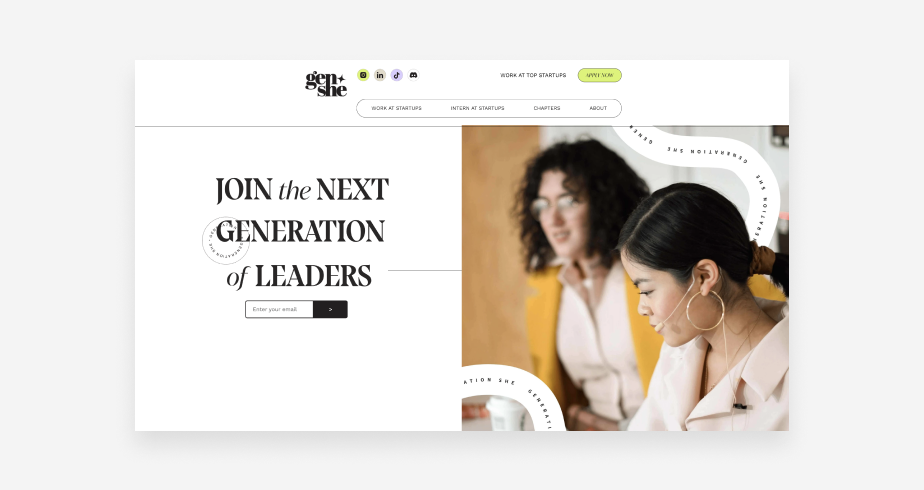 Website header best design practices and examples - Get Dirt Box