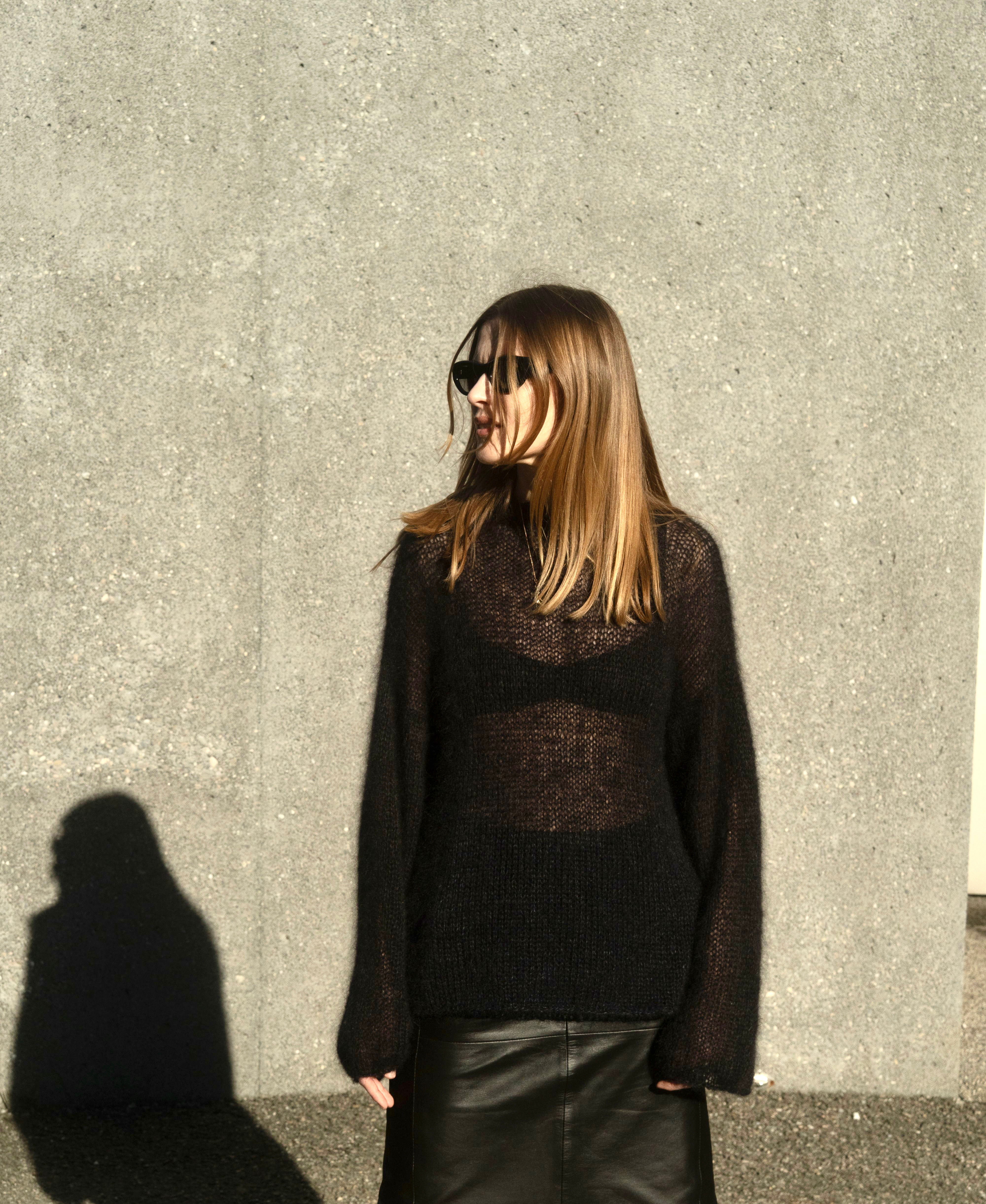 Sweater with ribbons GIA
