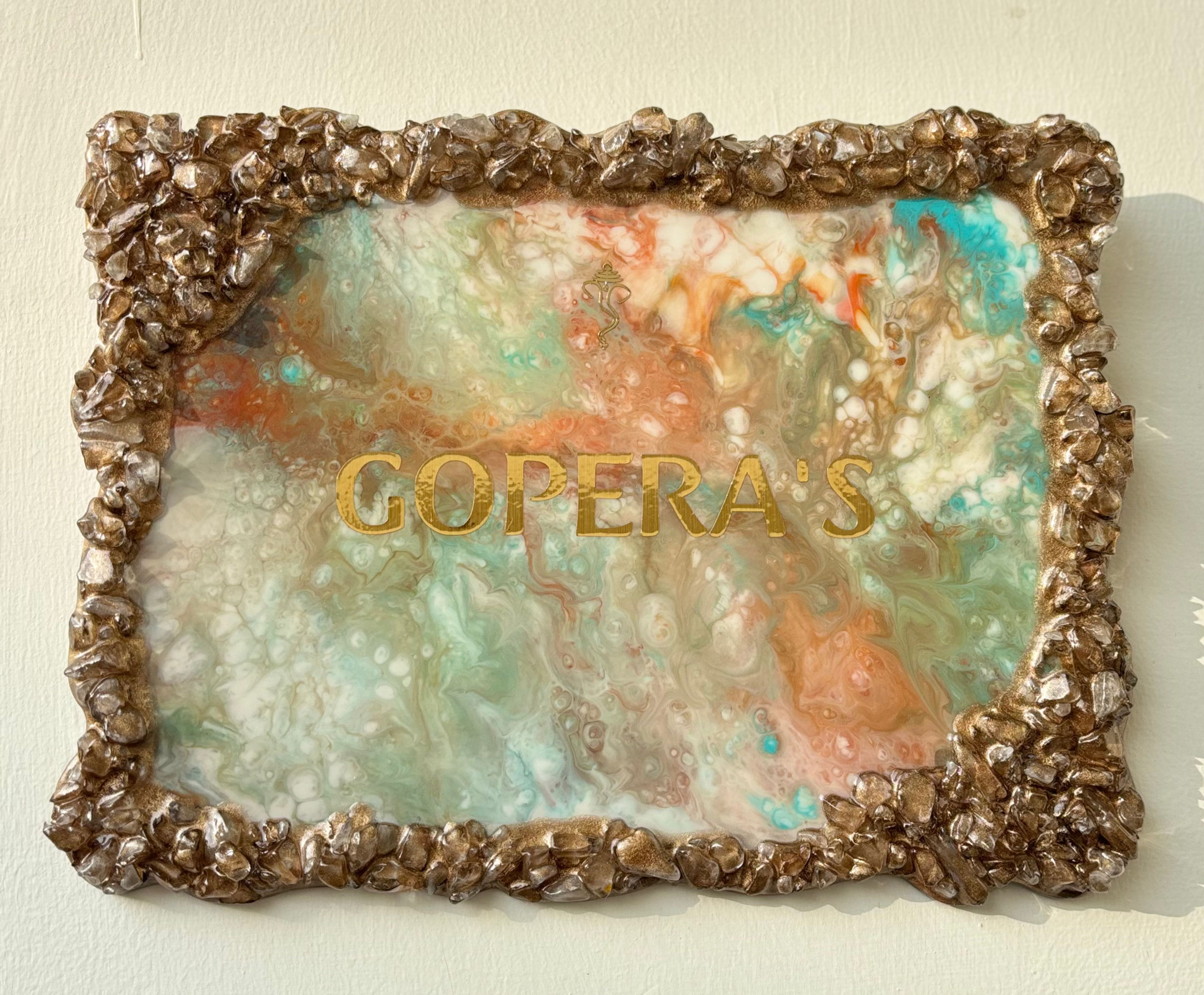 Happy Home Nameplate