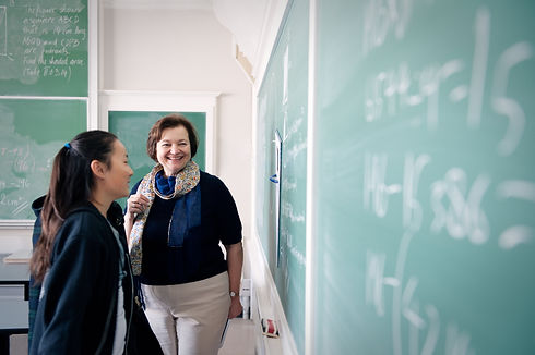 Math Potentials Expert Teachers Interacting with students in a classroom