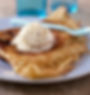crêpe boule de glace