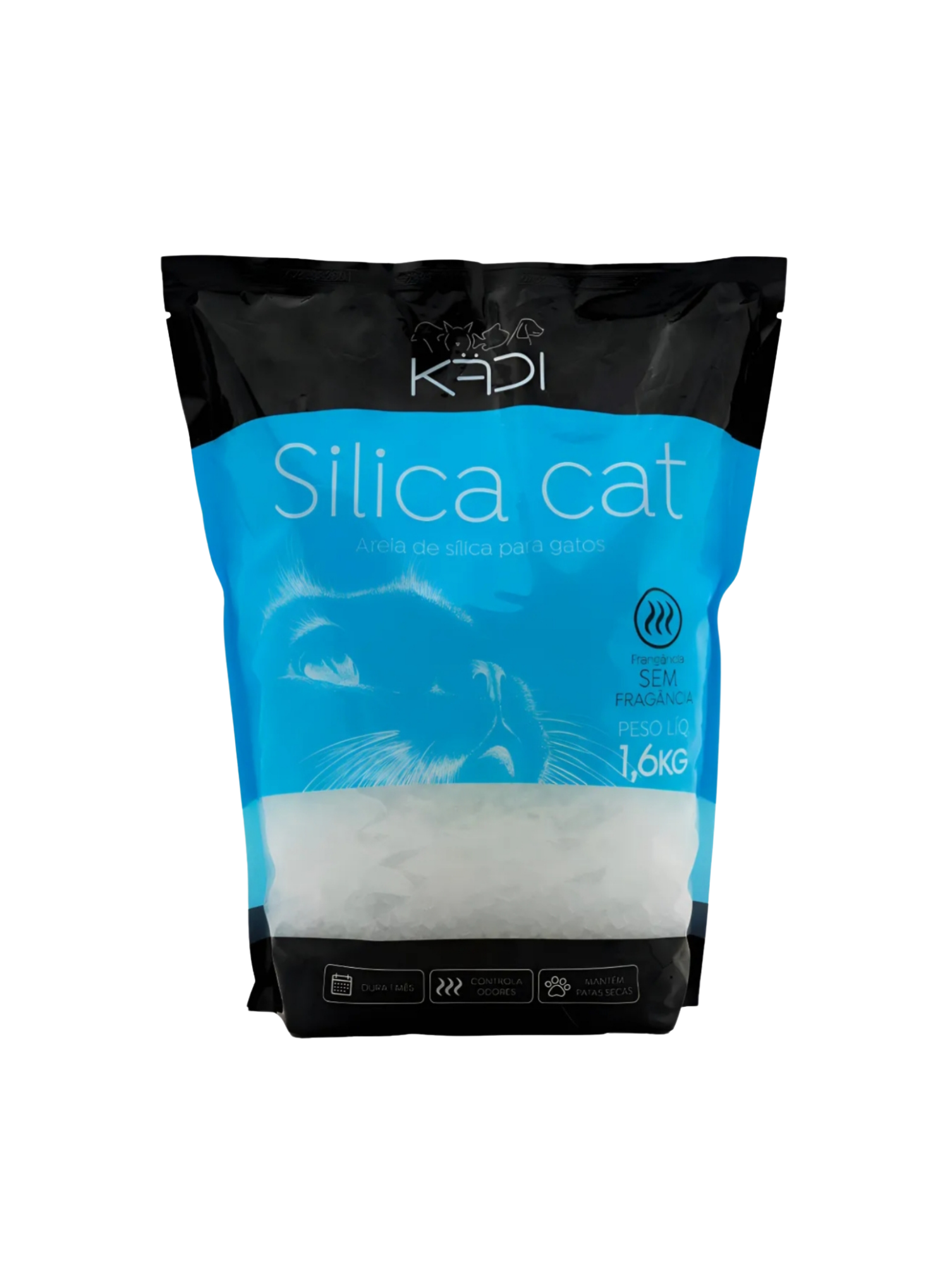 Areia Sílica Cat Kadi 1,6kg