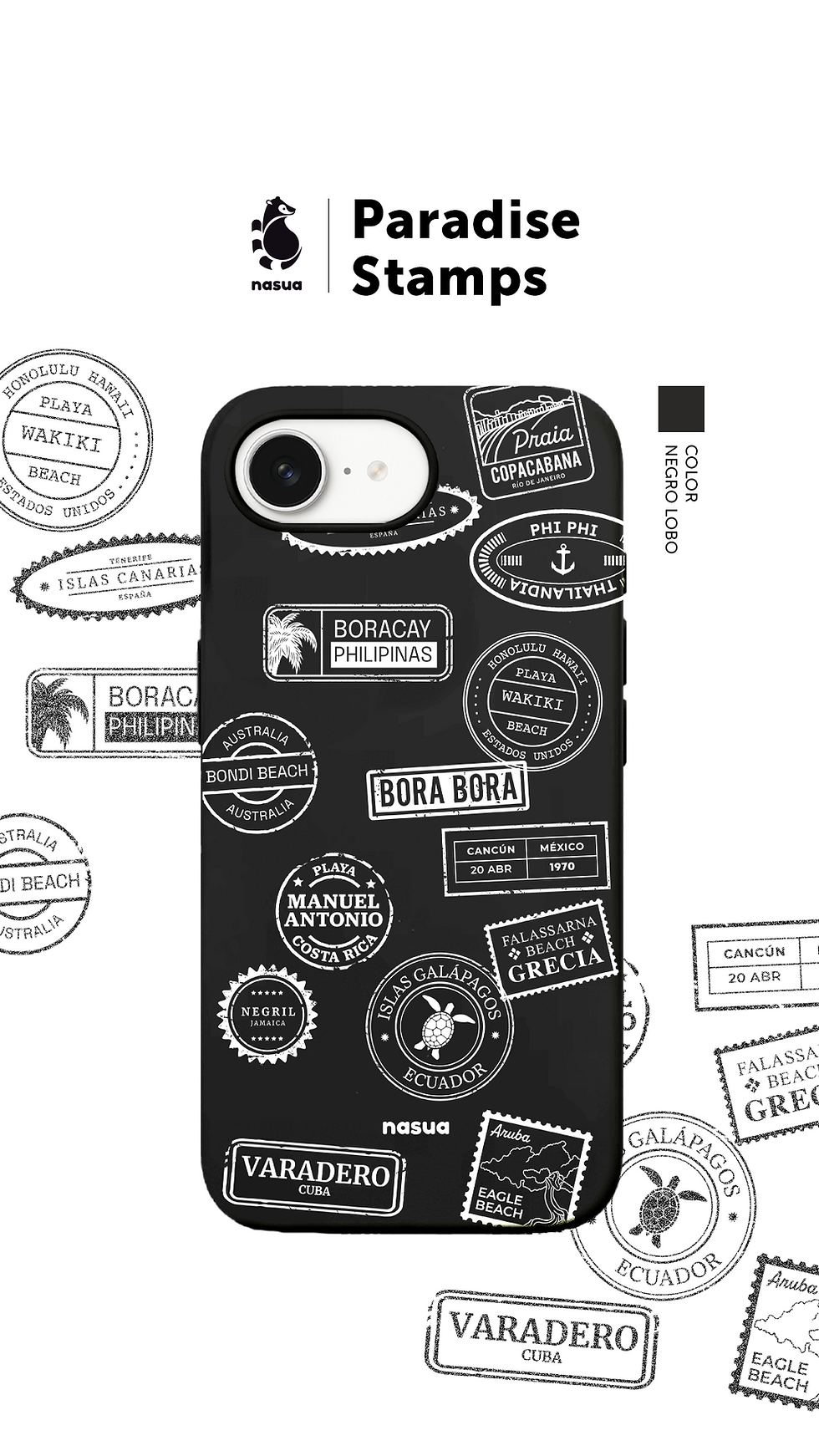 Miniatura: iPhone 17e / iPhone 16e Paradise Stamps