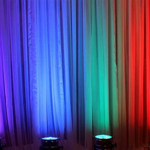 Uplight - make the venue space match your vision with some venue uplighting.