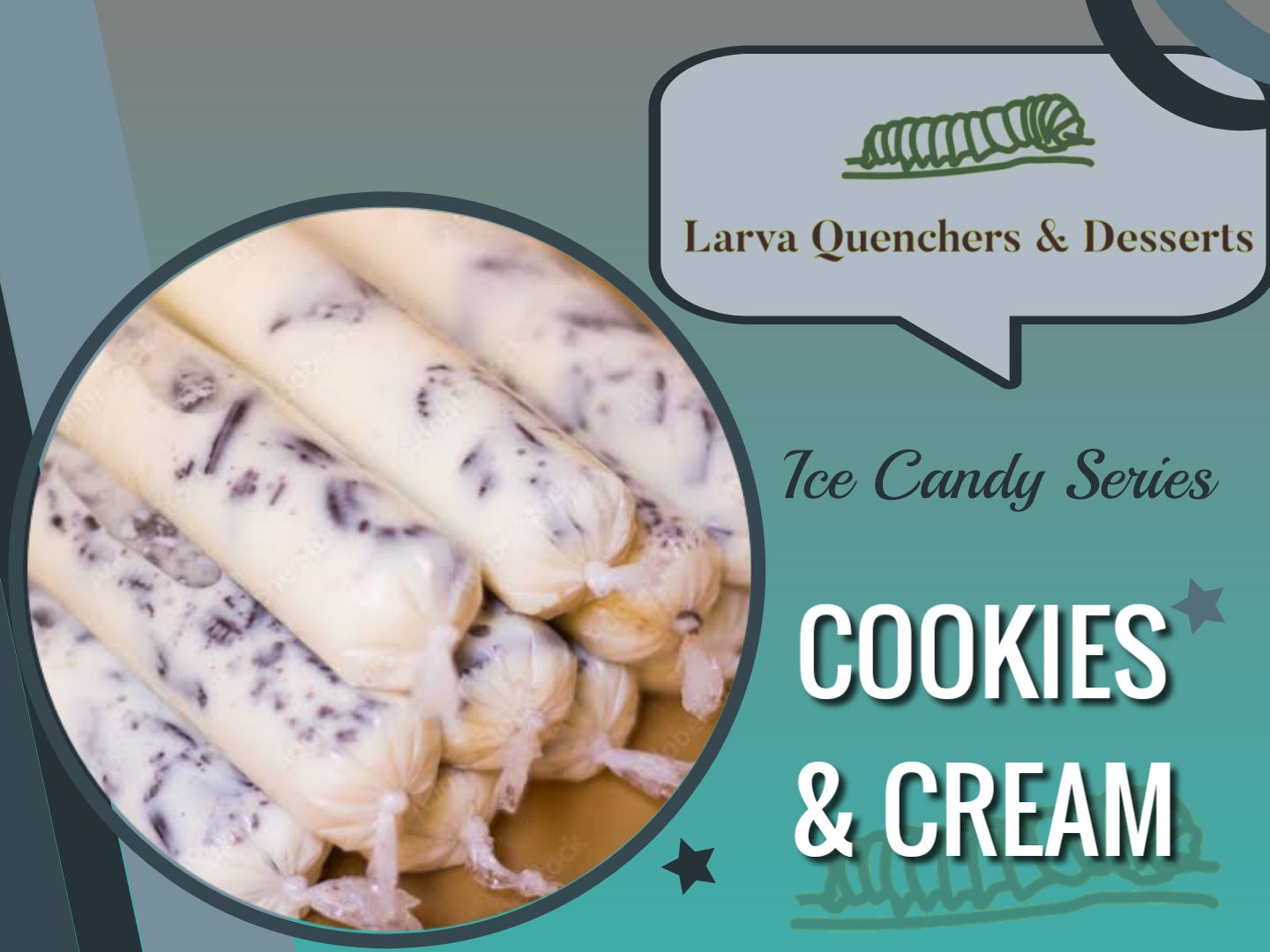 Cookies & Cream flavored Ice Candy