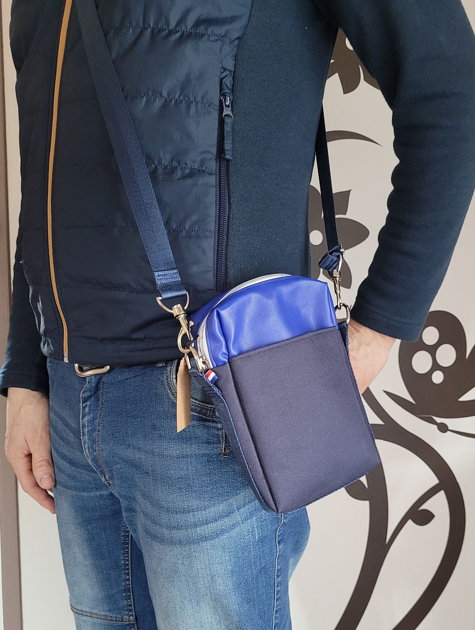 Miniature : CAKOU, le sac pour homme - Bleu