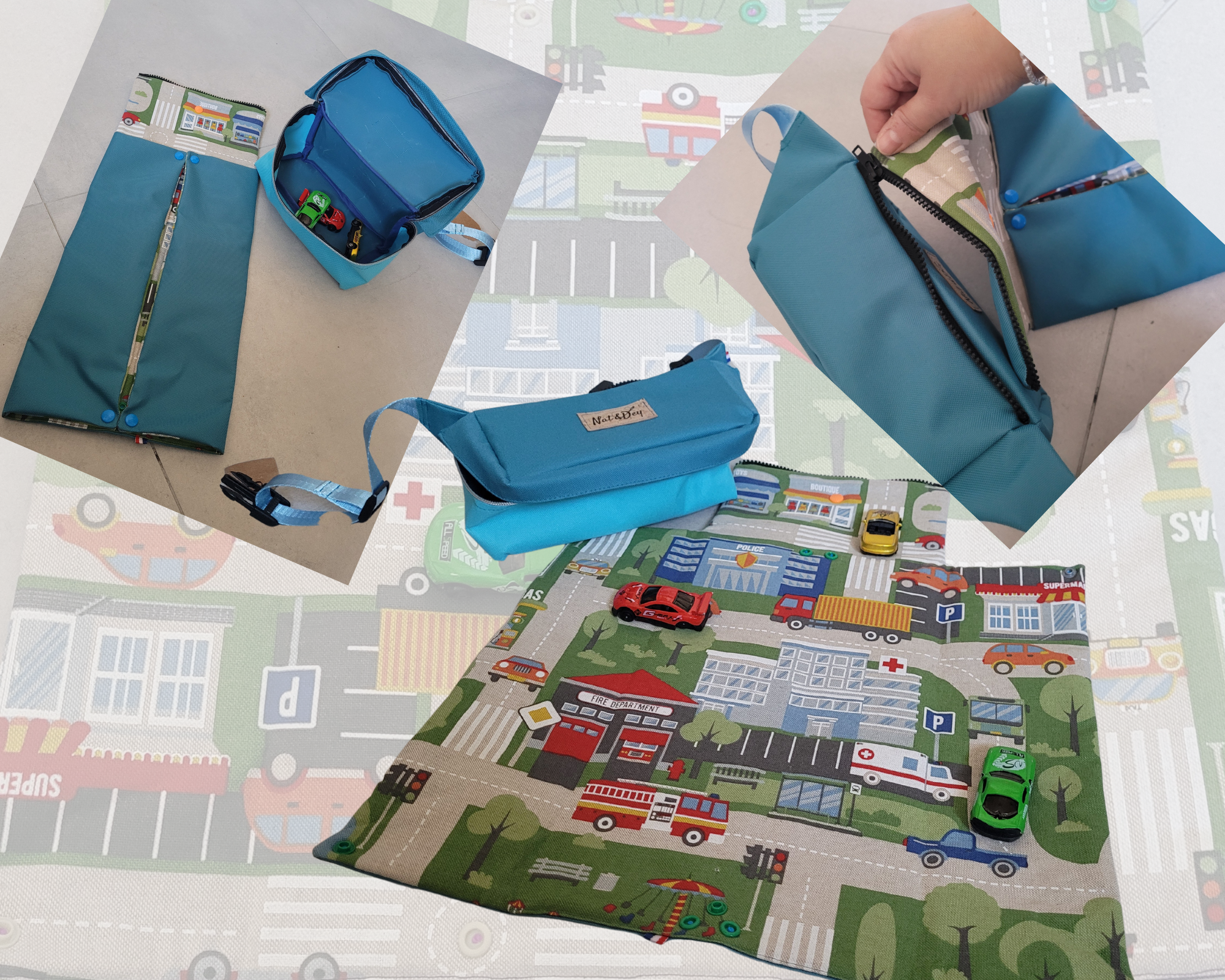 KARZ le sac banane "nouvelle génération" - BLEU