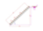 Miniature : PLAN ESCALIER DROIT LIMON CENTRAL 14 marches