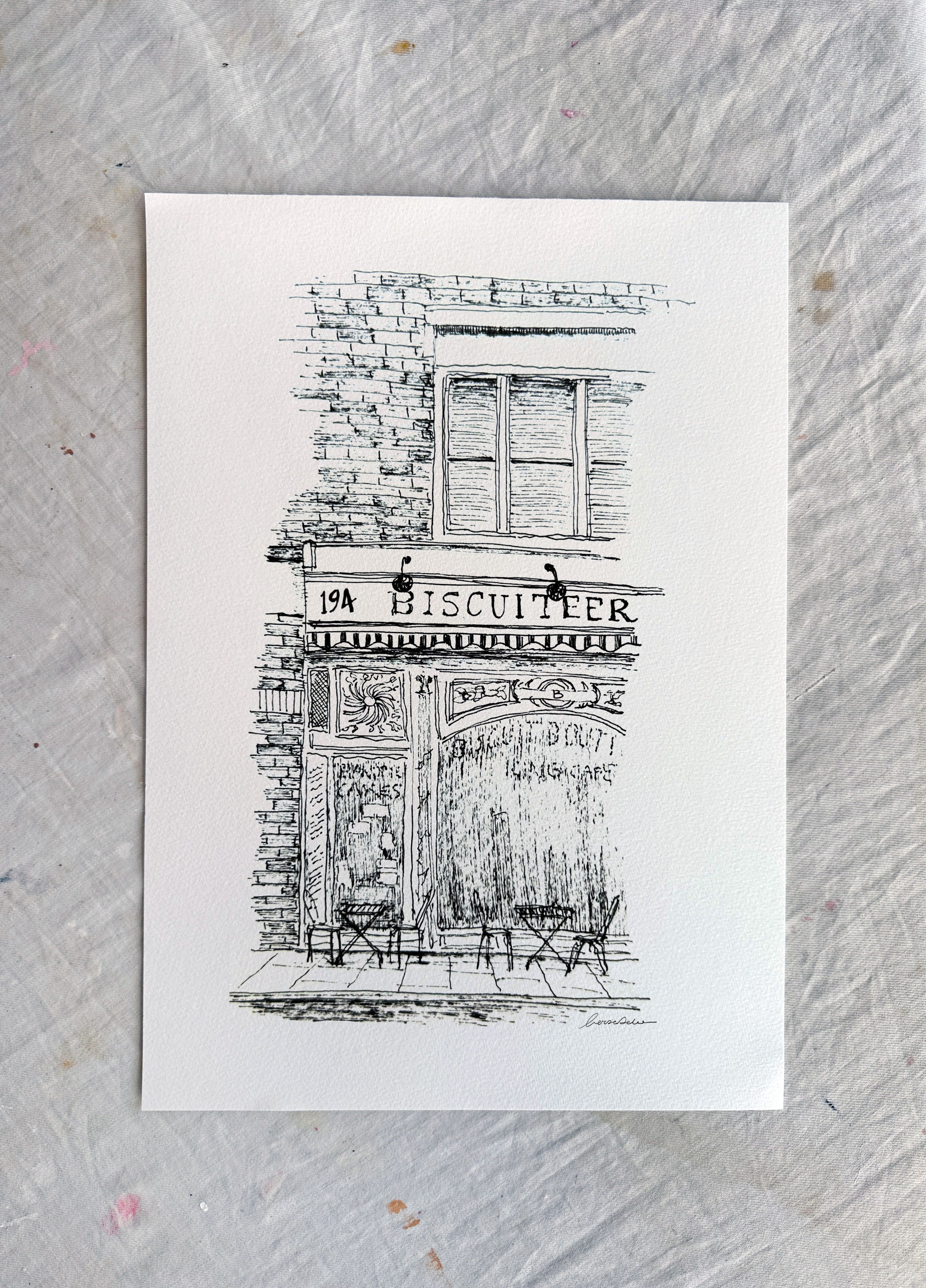 Biscuiteers, London Print