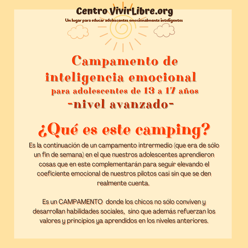 Campamento de verano para adolescentes