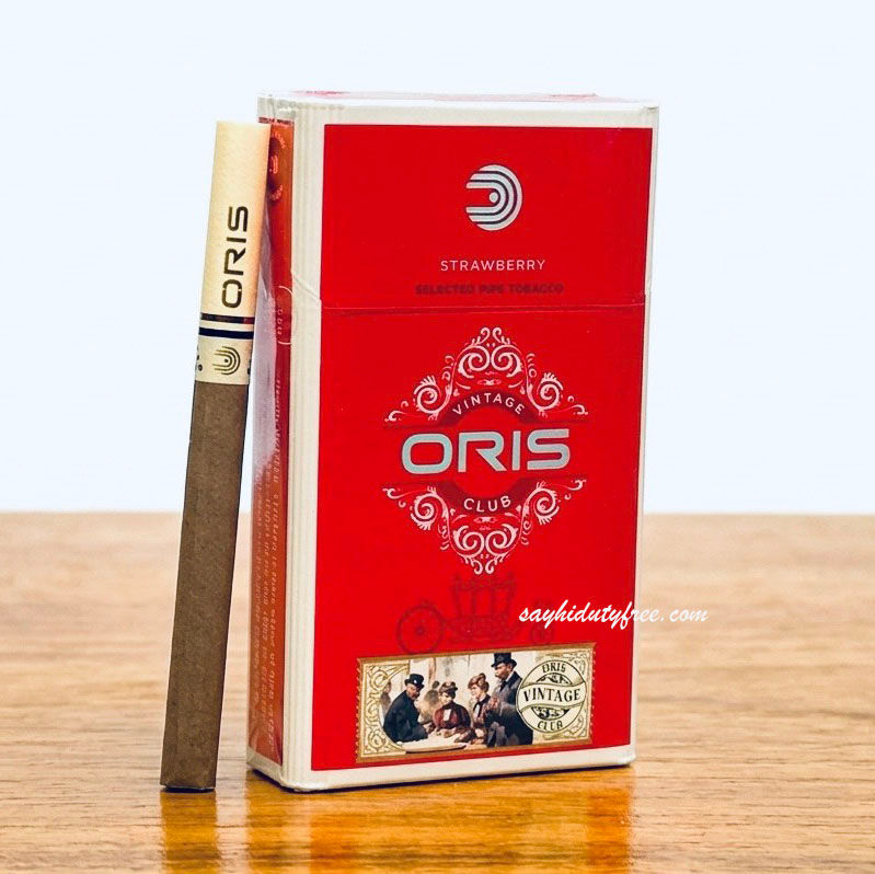 ภาพขนาดย่อ: บุหรี่ Oris Vintage Club Strawberry (1 คอตตอน)