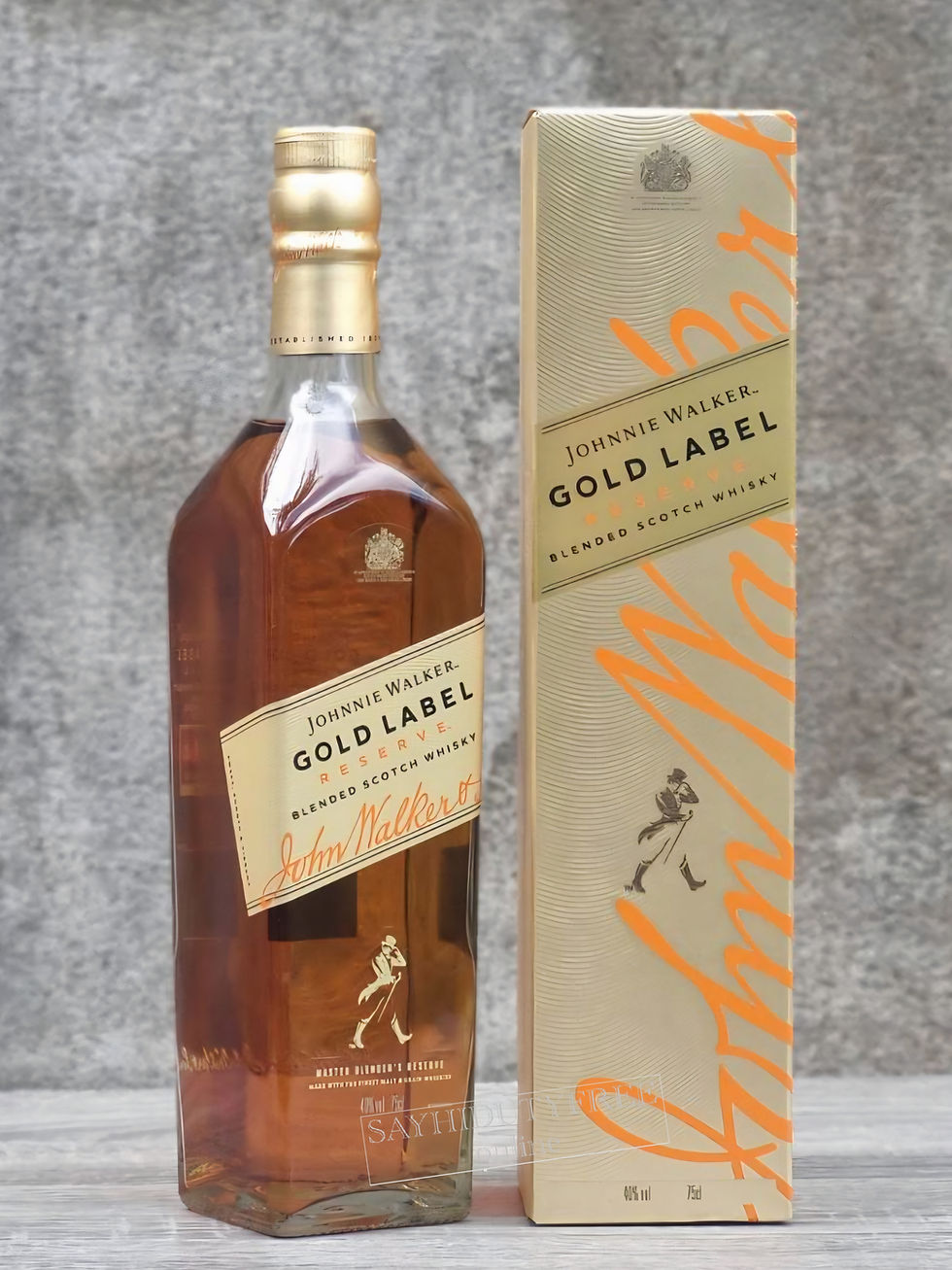 (ลัง 12 ขวด) Johnnie Walker Gold Reserve (75cl.)