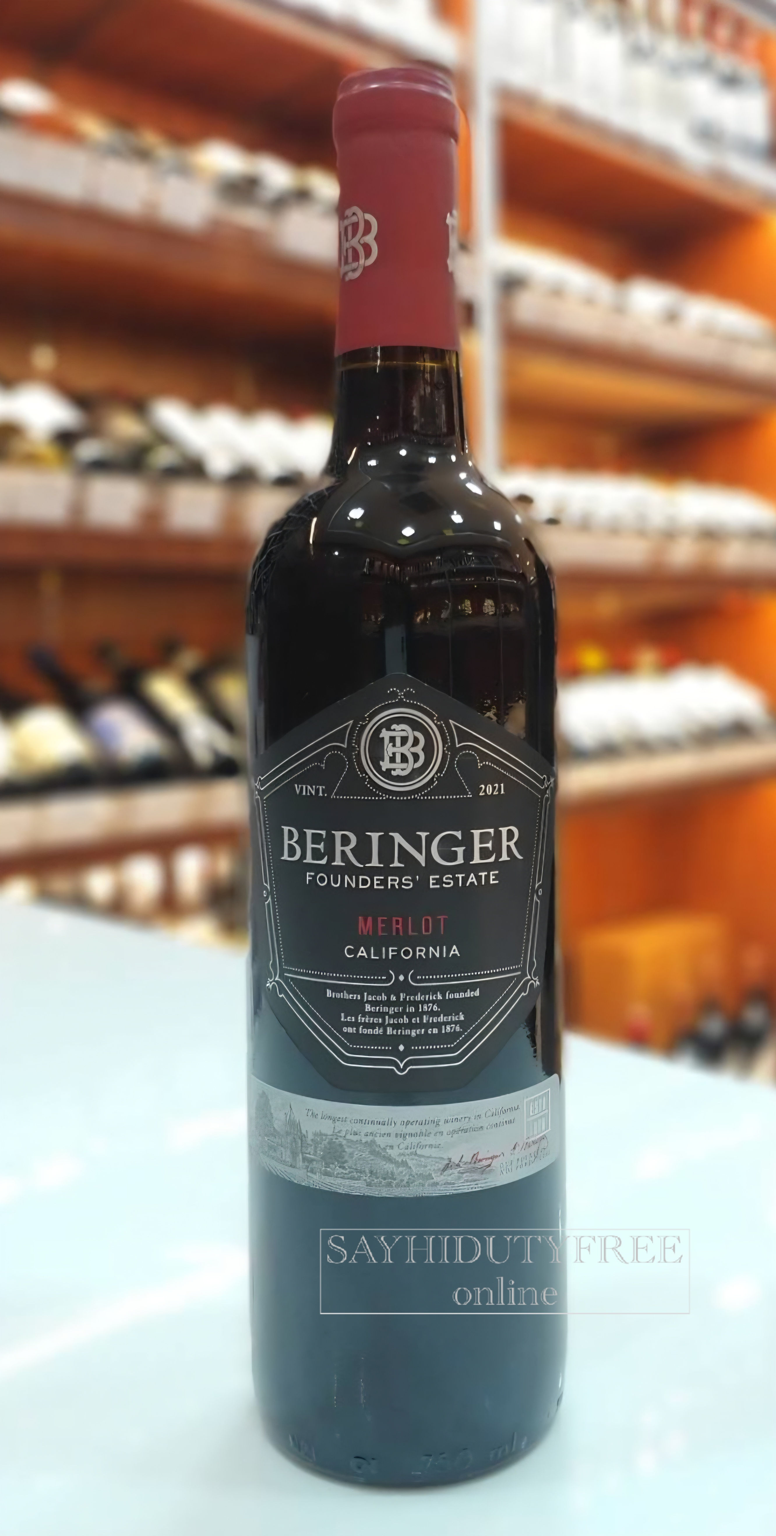 Beringer Founder's Estate Merlot 2021
