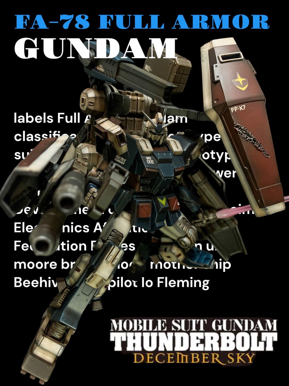 サンダーボルト版　フルアーマー・ガンダム