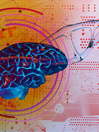 human brain on DNA helix background, deoxyribonucleic acid, nucleic acid molecules, human