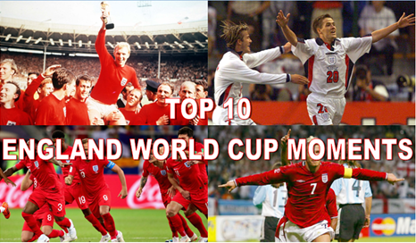 Top 10 England World Cup Moments
