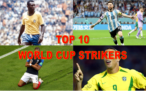 Top 10 World Cup Strikers