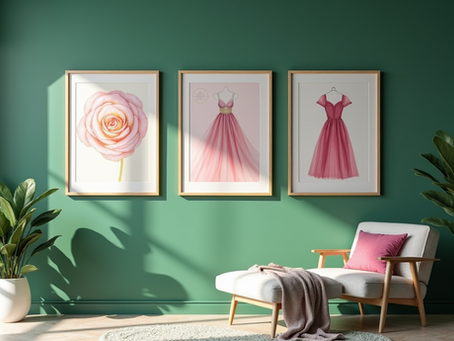 Fine Art Fashion Illustrations for Creative Gift Ideas