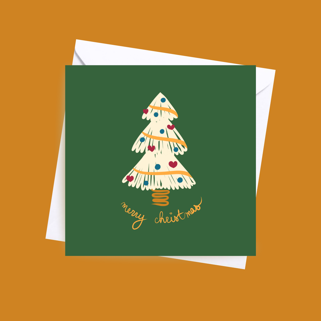 Christmas Tree Greeting Card