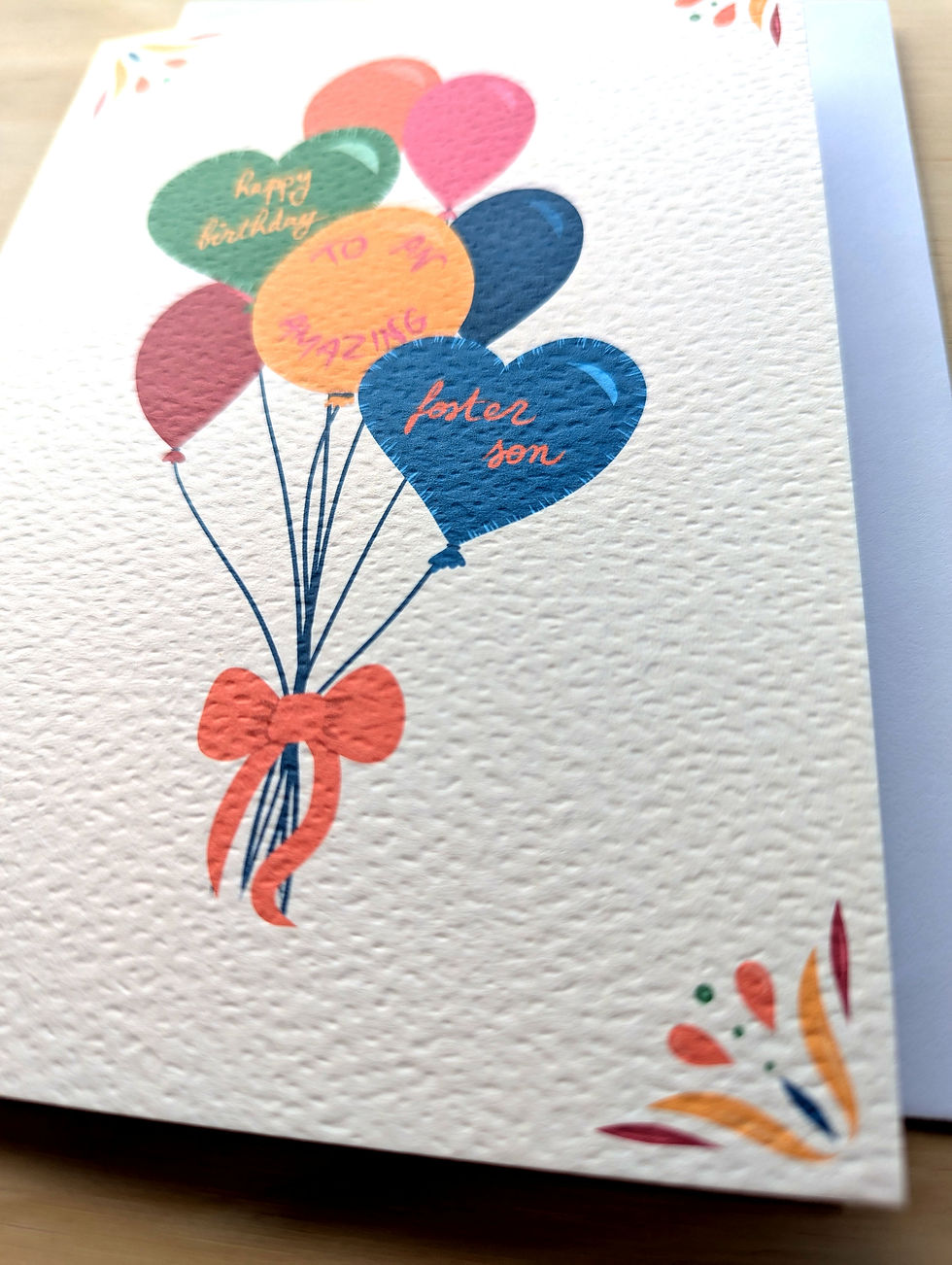 Thumbnail: Foster Son's Birthday Greeting Card