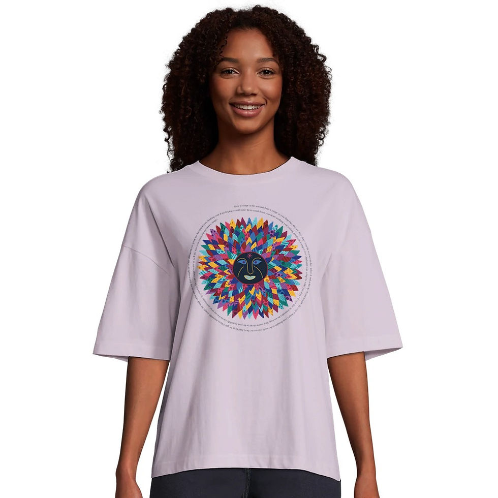 Thumbnail: Pagan Love Oversized T-shirt