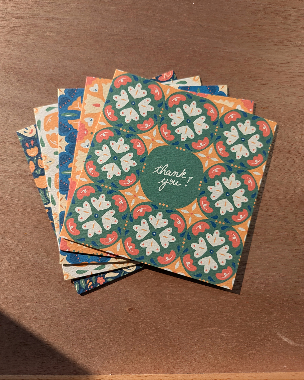 Thumbnail: Congrats! Tile Greeting Card