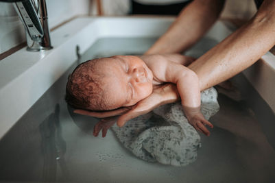 thérapeutique bain bébé Troyes Aube Nahé Photographie