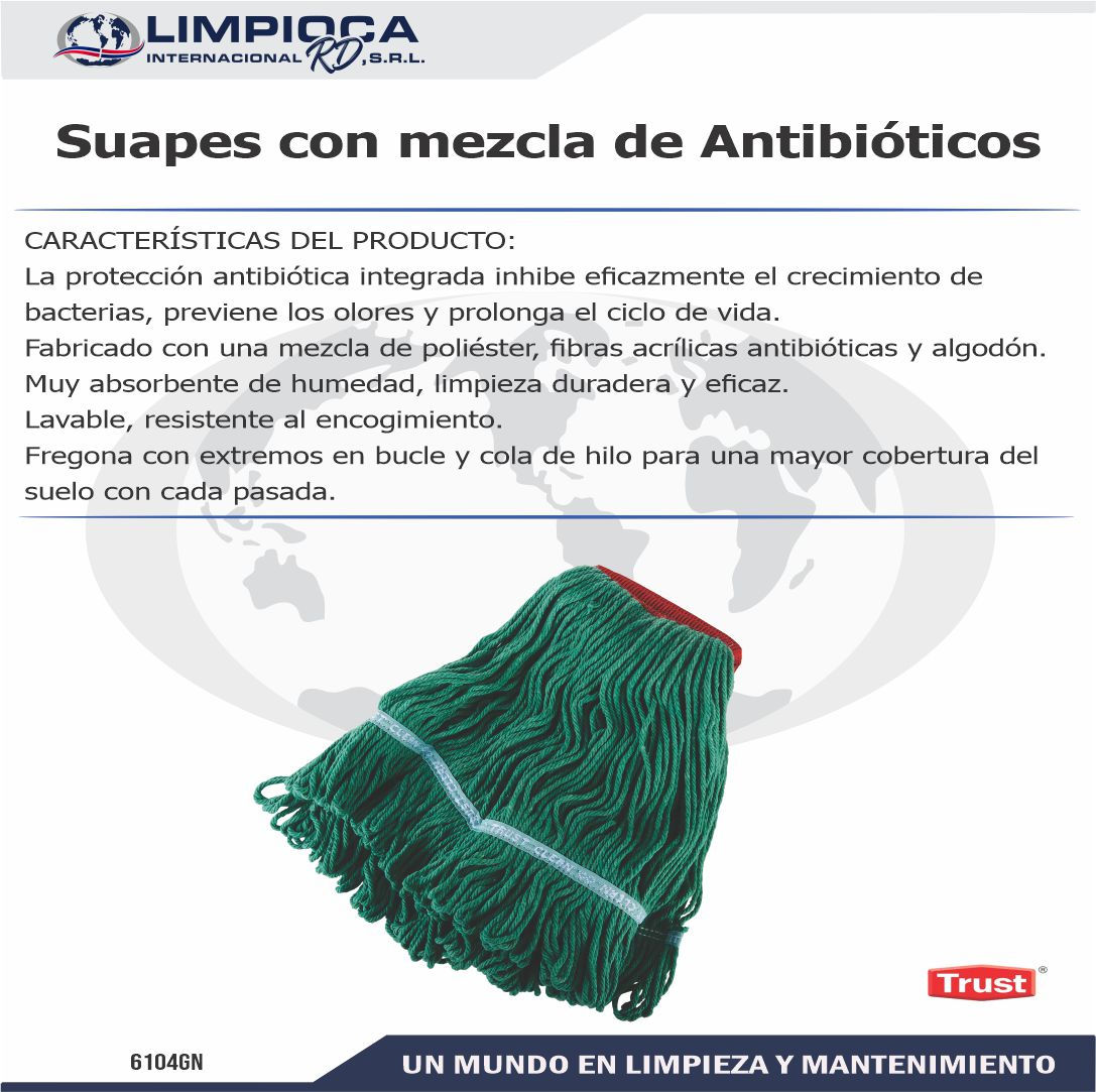 SUAPE CON MEZCLA DE ANTIBIOTICOS