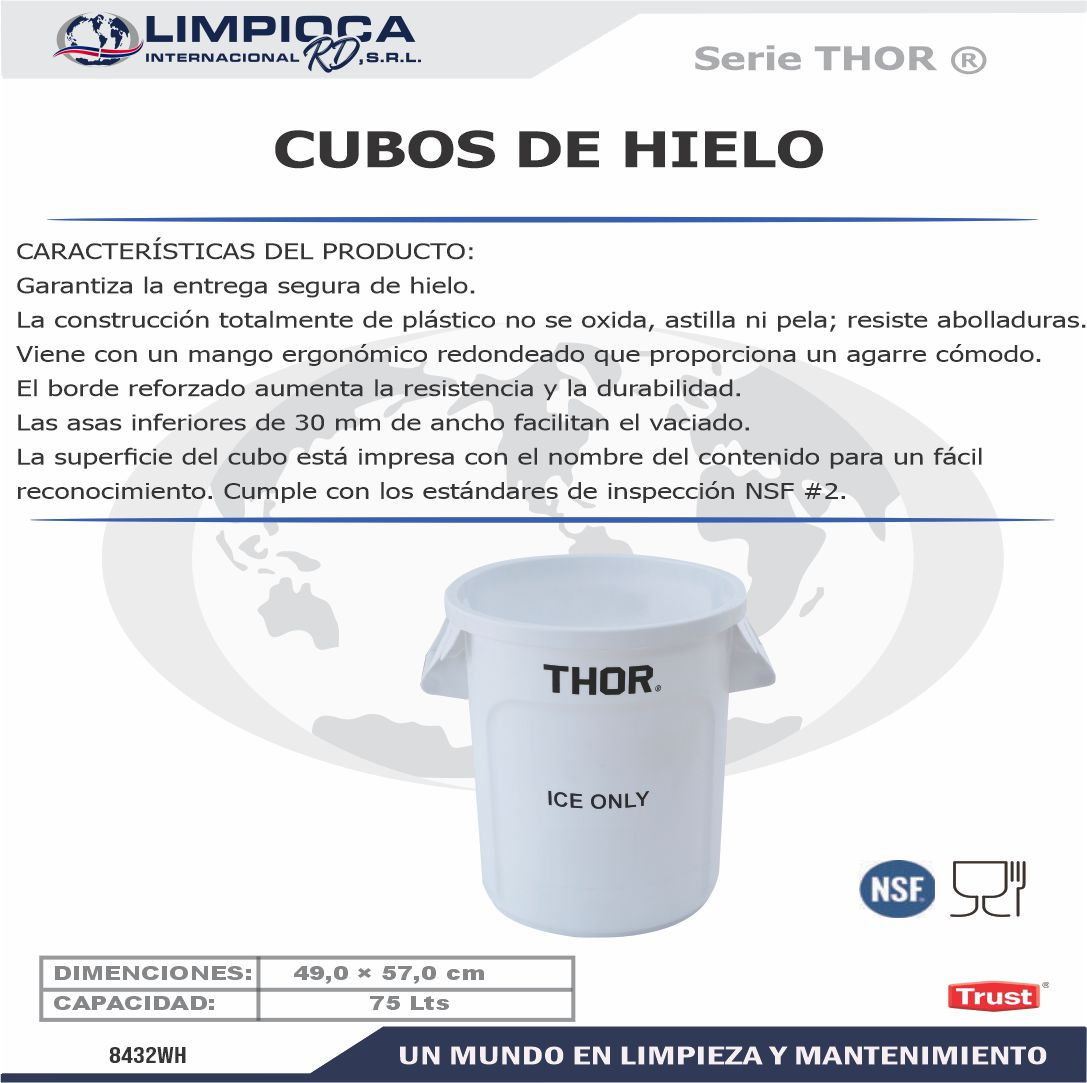ZAFACON PARA HIELO DE 75L - 19.8GL