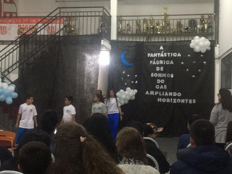 Apresentação de Final de ano projeto CAE