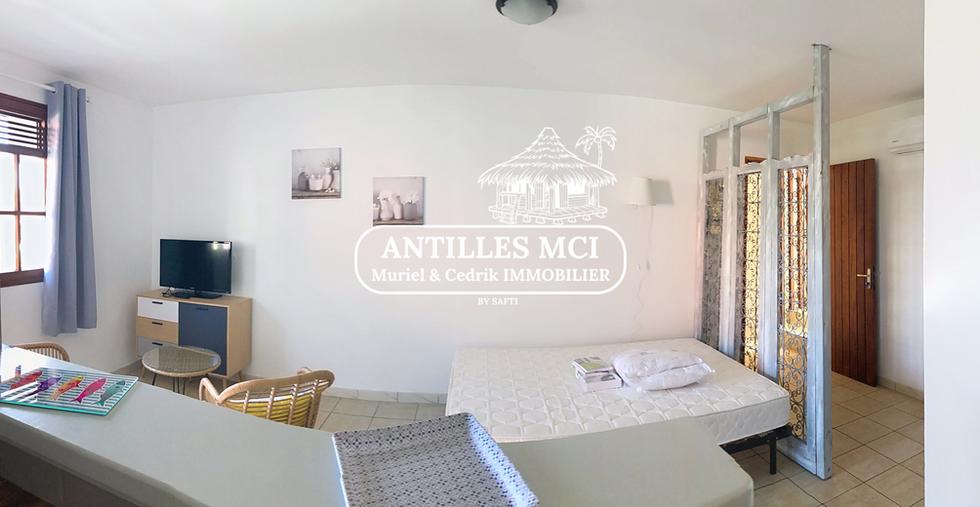 Studio intégré à l’immeuble à Sainte-Anne – Antilles MCI

