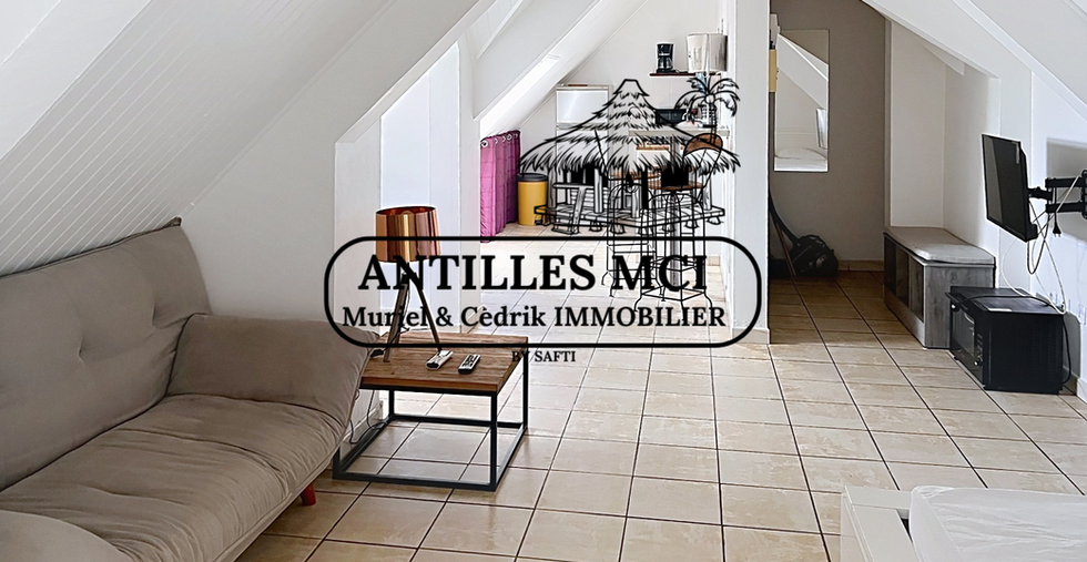 Appartement sous les toits dans l’immeuble à Sainte-Anne – Antilles MCI
