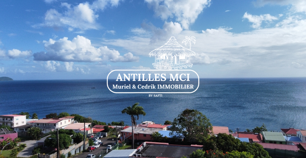 Appartement T3 à vendre à Schoelcher avec belle vue mer depuis la terrasse – Antilles MCI