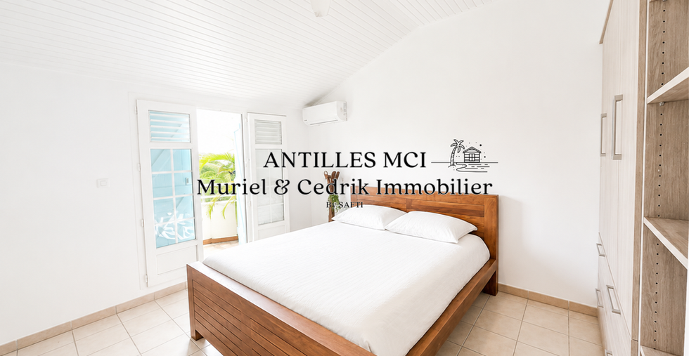 Chambre principale – appartement à vendre à Sainte-Luce Martinique – Antilles MCI