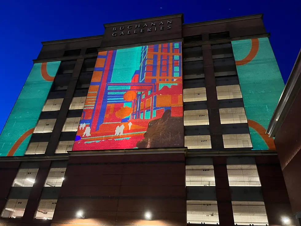 Buchanan Galleries - High Scale Projection